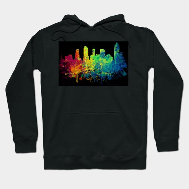 Painted Skylines: Atlanta Hoodie by DigitalShards